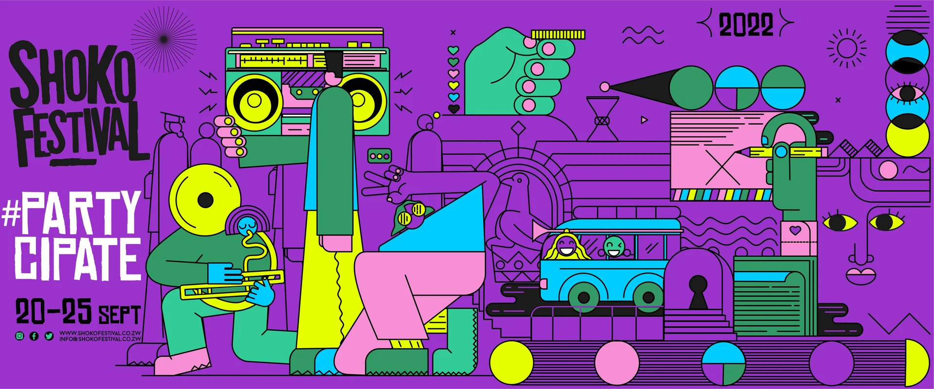 SHOKO Festival — Facebook Cover